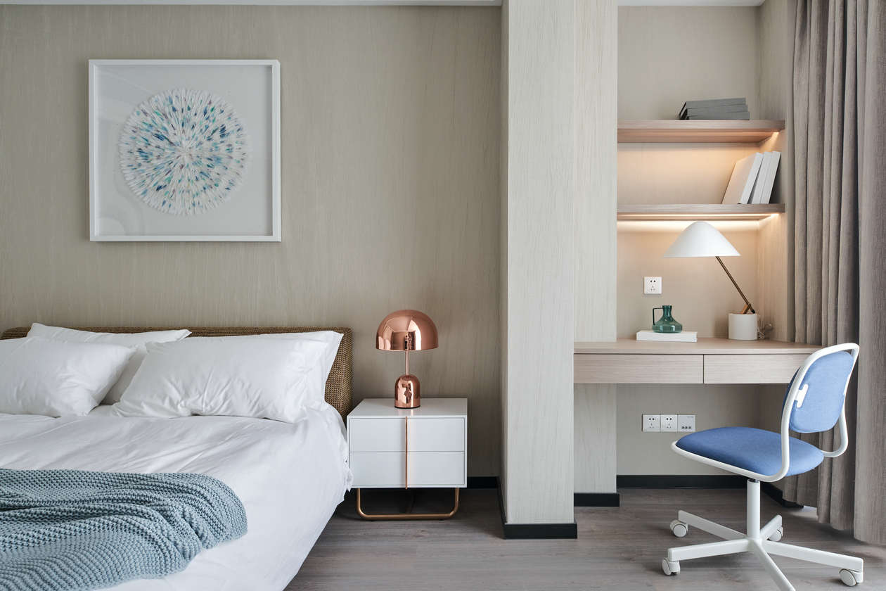 杭州杭公馆 | 灰色调开放式设计,兼顾功能与观景-54