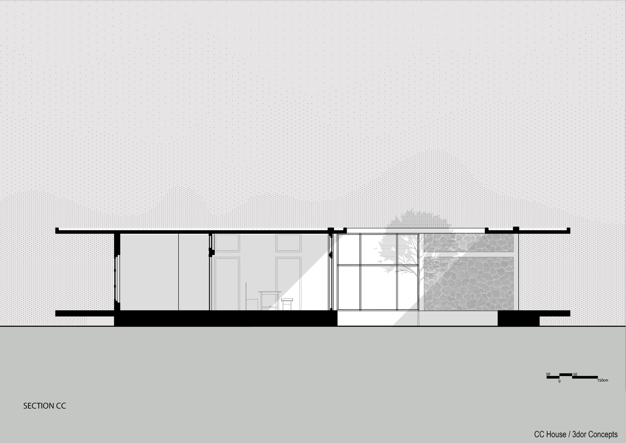 ↄc House丨印度丨3dor Concepts-27