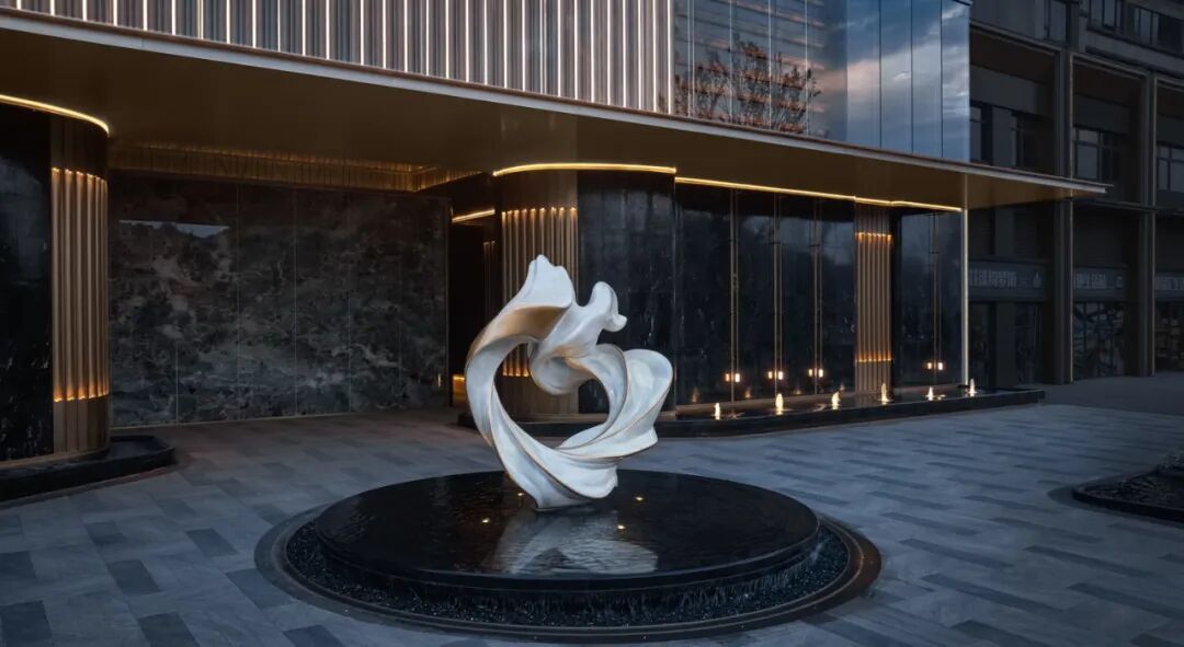 贵阳湖山郡·鹿鸣示范区|雕塑&软装设计|尚沃出品-12