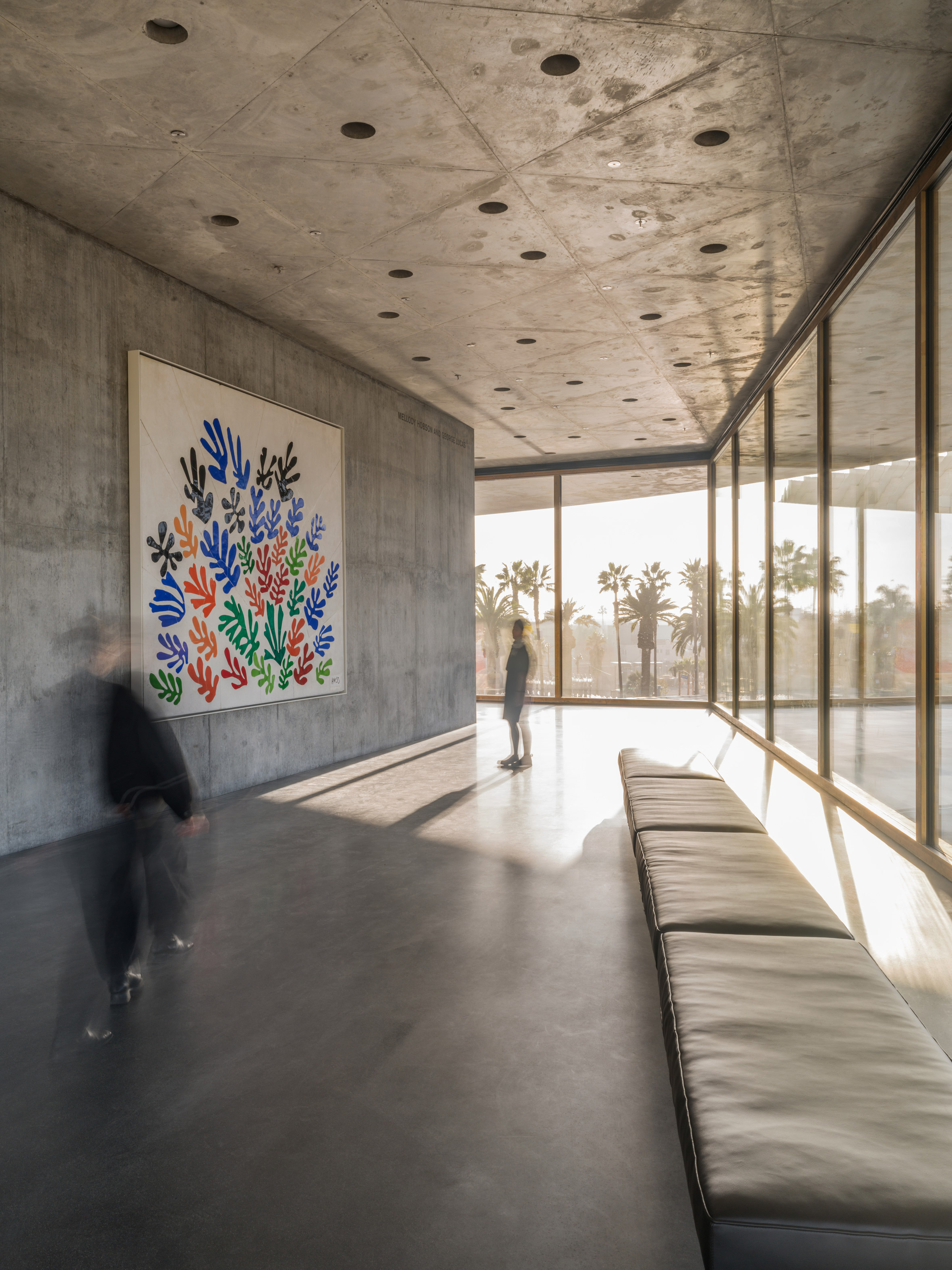 洛杉矶县艺术博物馆（LACMA）大卫·格芬画廊丨美国洛杉矶丨瑞士建筑师彼得·卒姆托（Peter Zumthor）-3