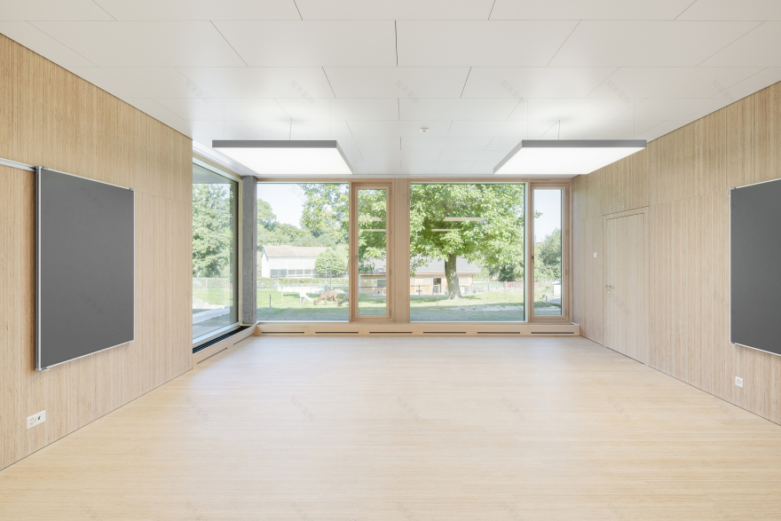 新学校建筑和体育馆丨Switzerland丨Rykart Architekten AG-25