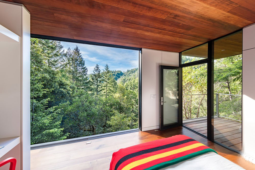 美国林地预制模块度假别墅-22