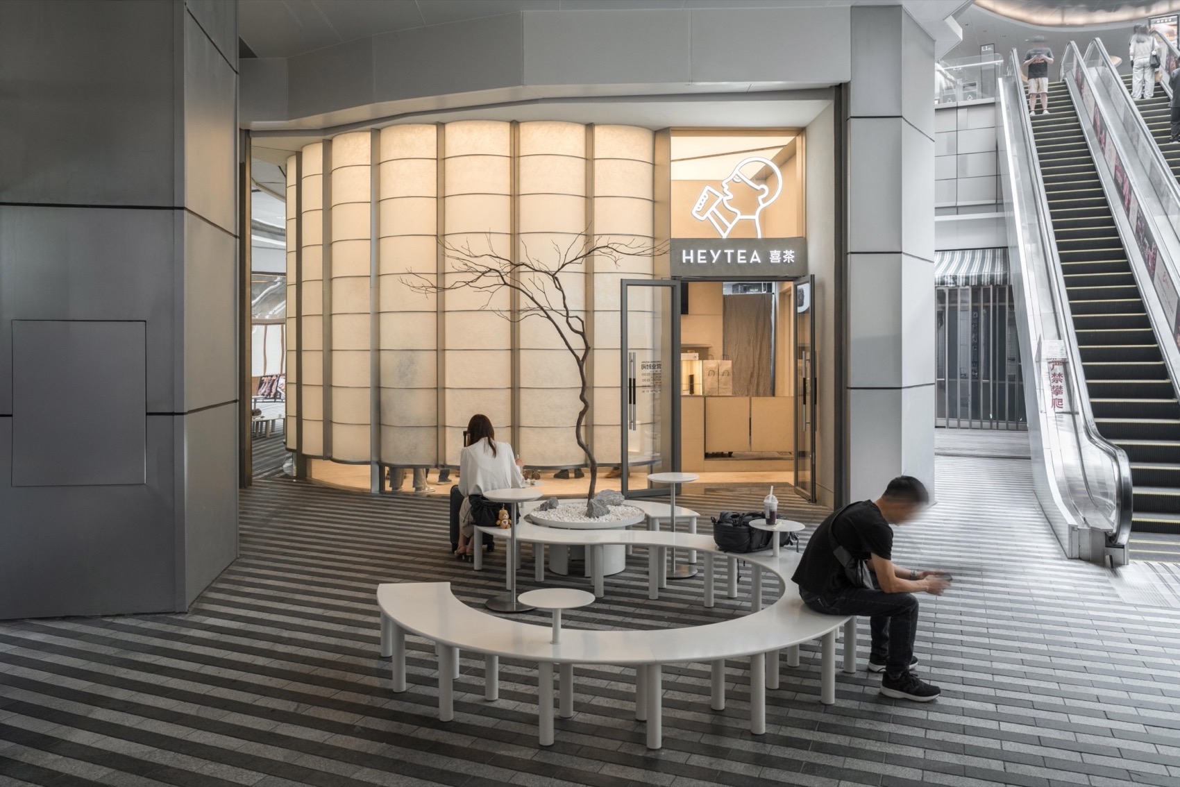 喜茶卓悦中心店丨中国深圳丨Ruhaus Studio-5