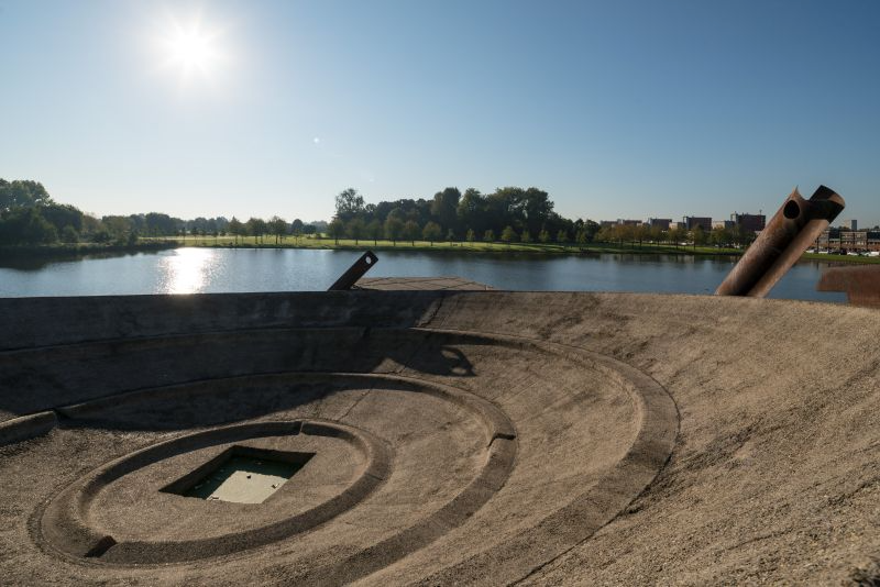 湖中四边形岛屿丨荷兰鹿特丹丨Frans de Wit-15