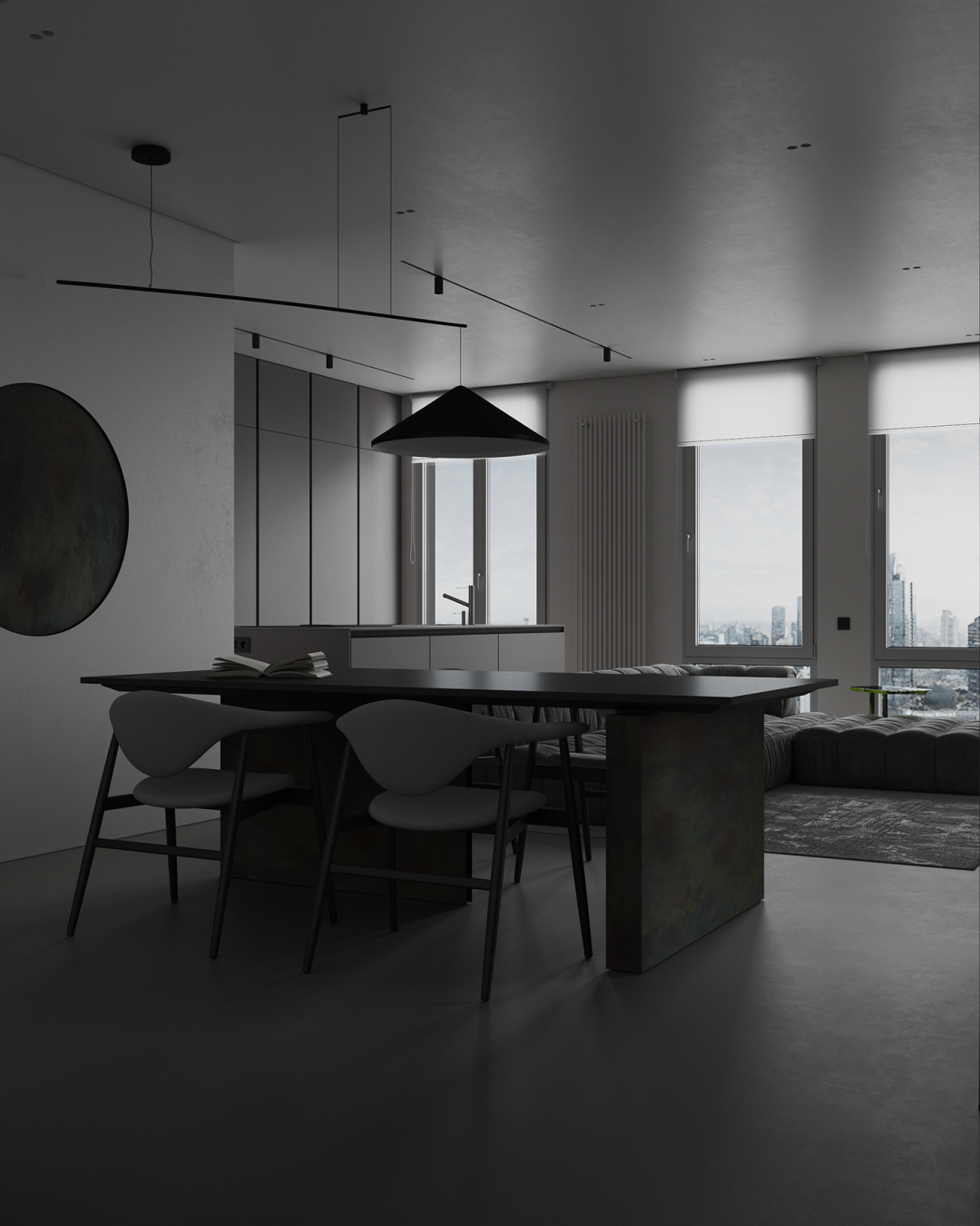 简约轻奢大平层丨澳大利亚丨Diana Stoieva-55