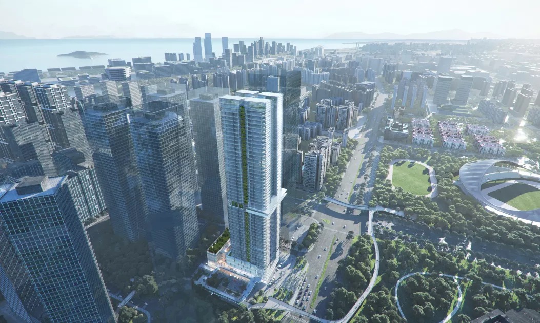  立方设计丨深圳宝安中心区A002-0077地块中标方案 建筑设计 丨中国深圳-0