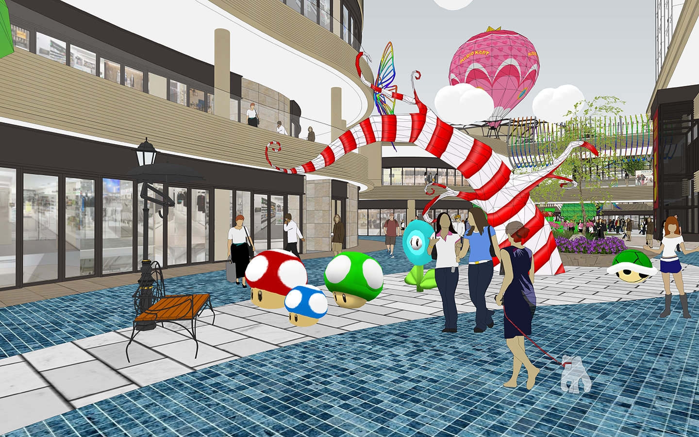 【购物中心设计】金园世纪城购物中心案例分享-22