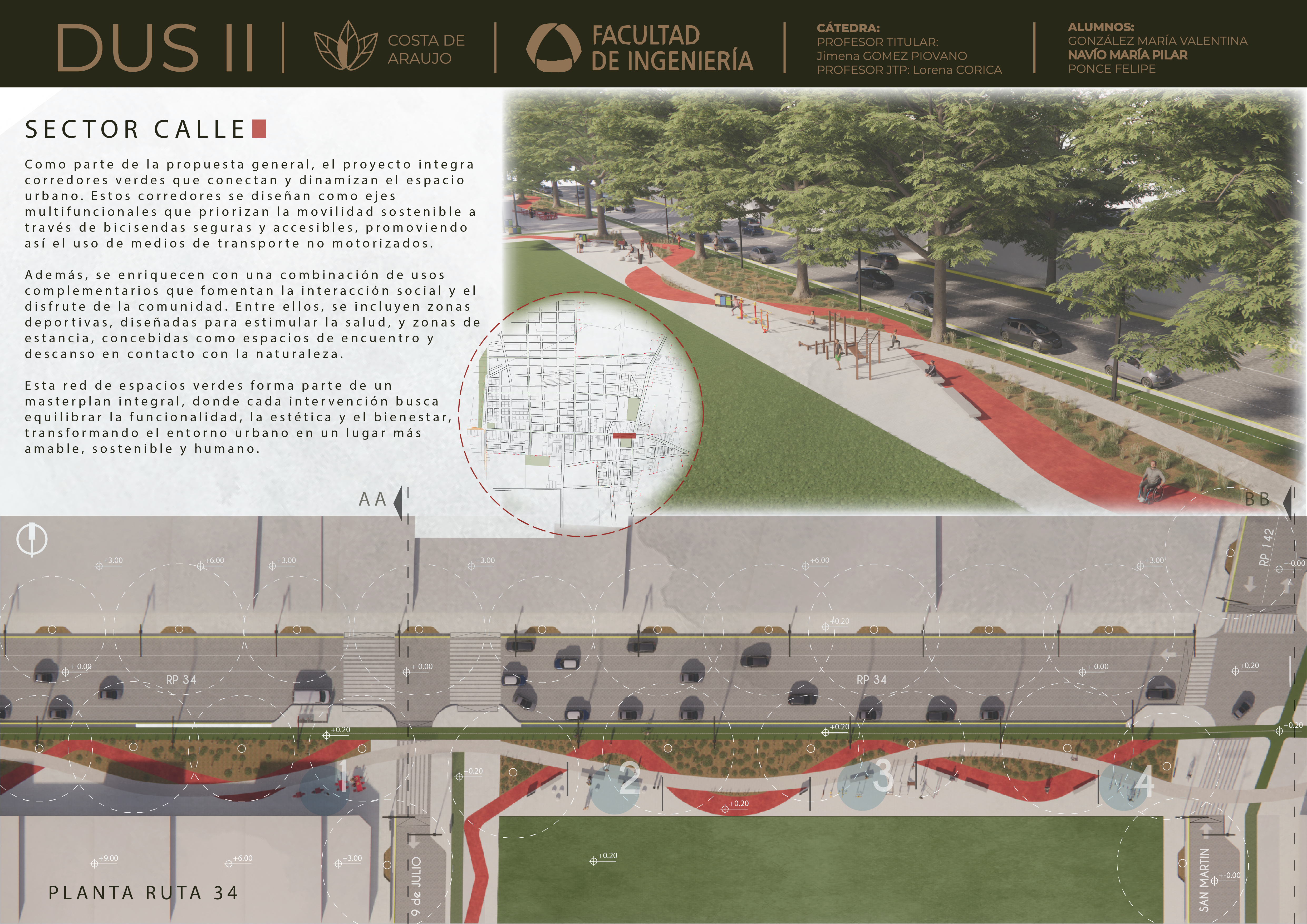 拉瓦列某地区可持续城市规划城市提案丨阿根廷门多萨-4
