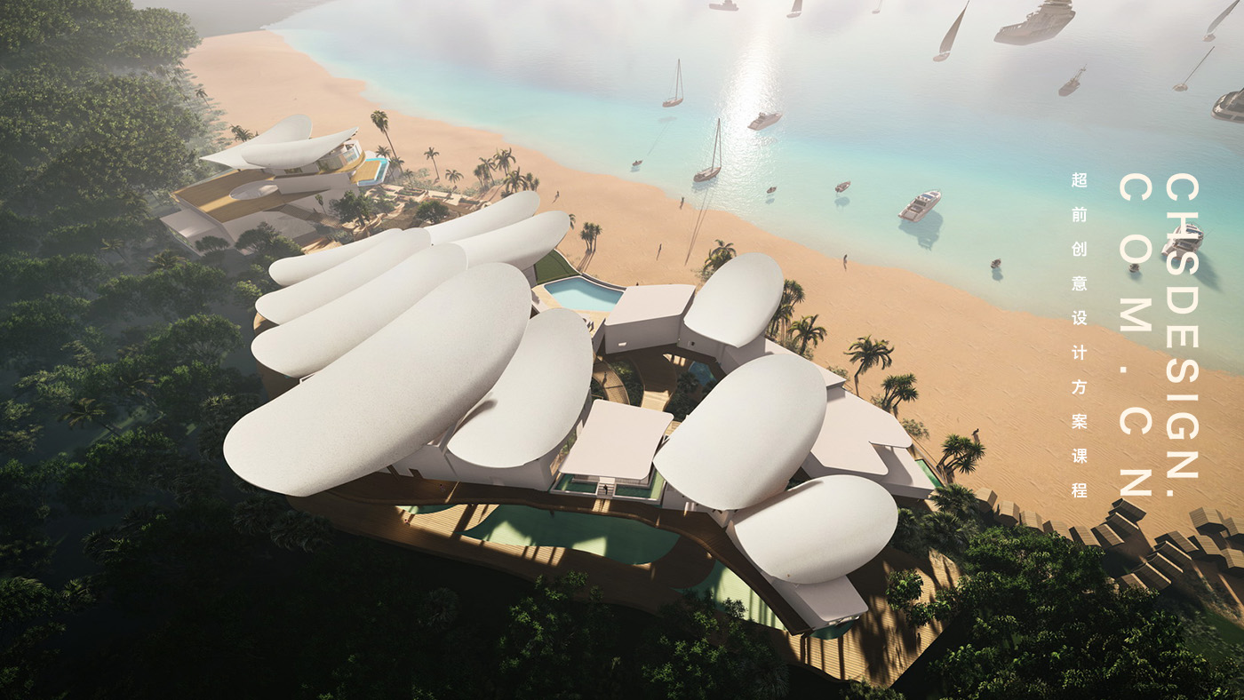 泊舟·度假酒店概念方案设计丨超前设计课程-28