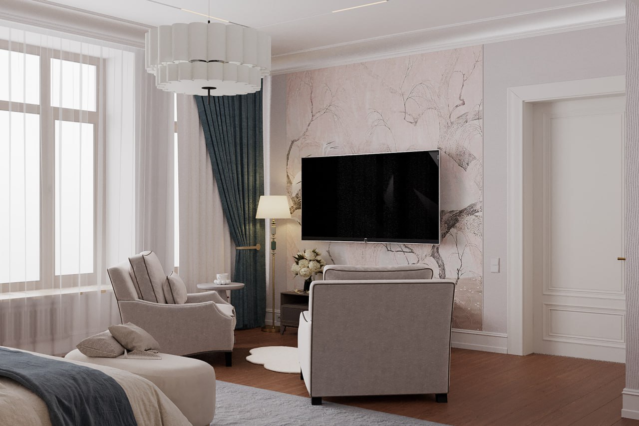 Детская спальня для девочки | Частный дом | Барвиха-4