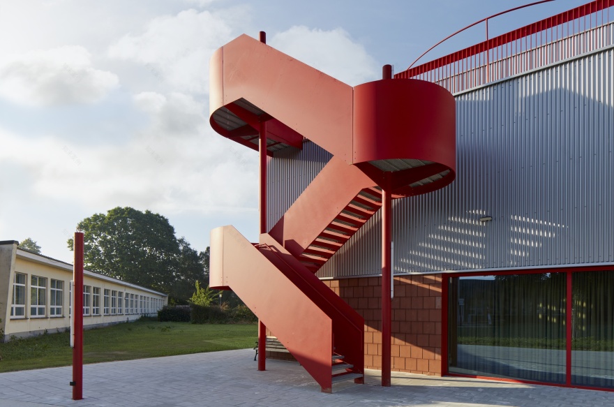 De Nova Secondary School扩建项目丨KPW architecten-26