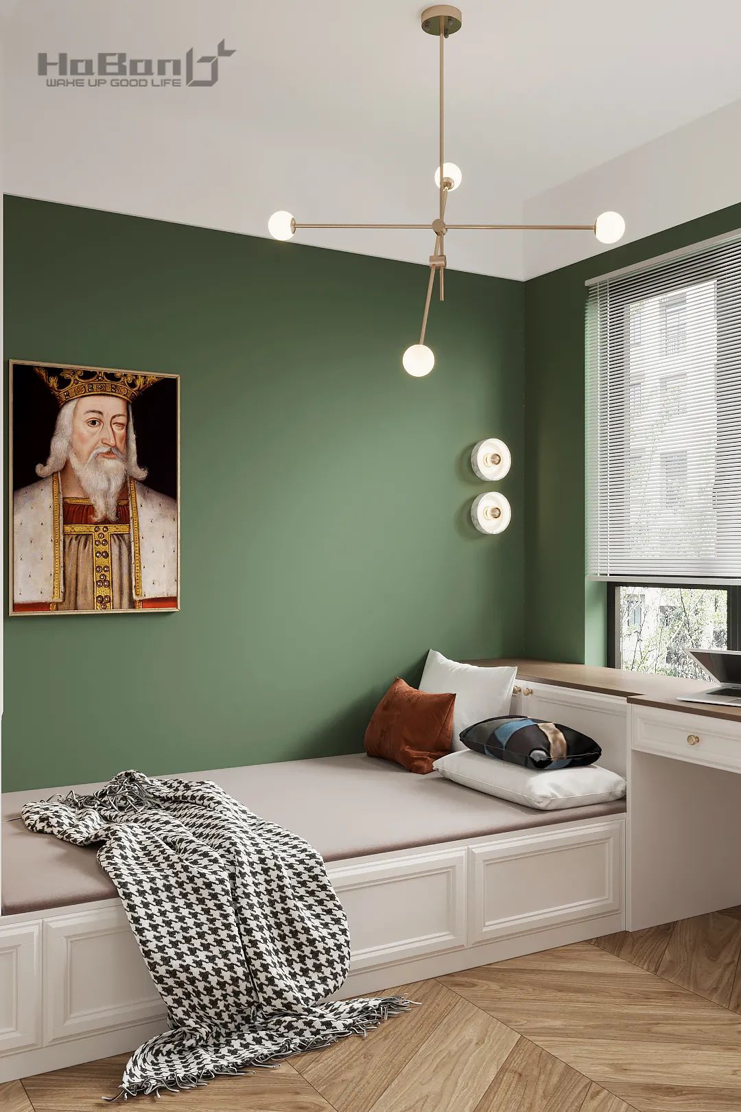 北欧风相马大乘设计案例 | 色彩碰撞为空间注入生命力-33