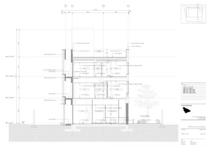 韩国时尚品牌办公大楼丨FHHH FRIENDS-48