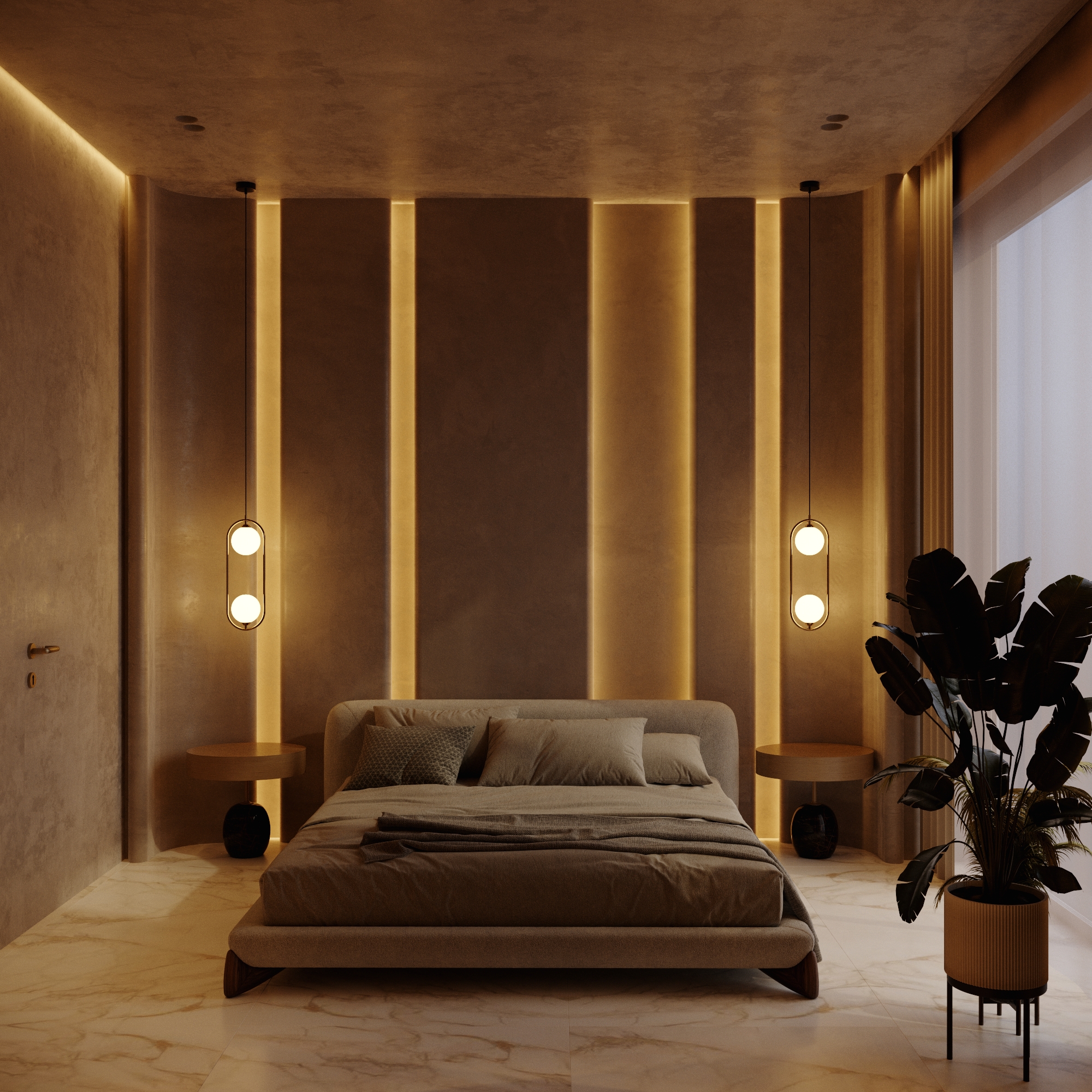 Bedroom in Turkey, Alanya 2023-4