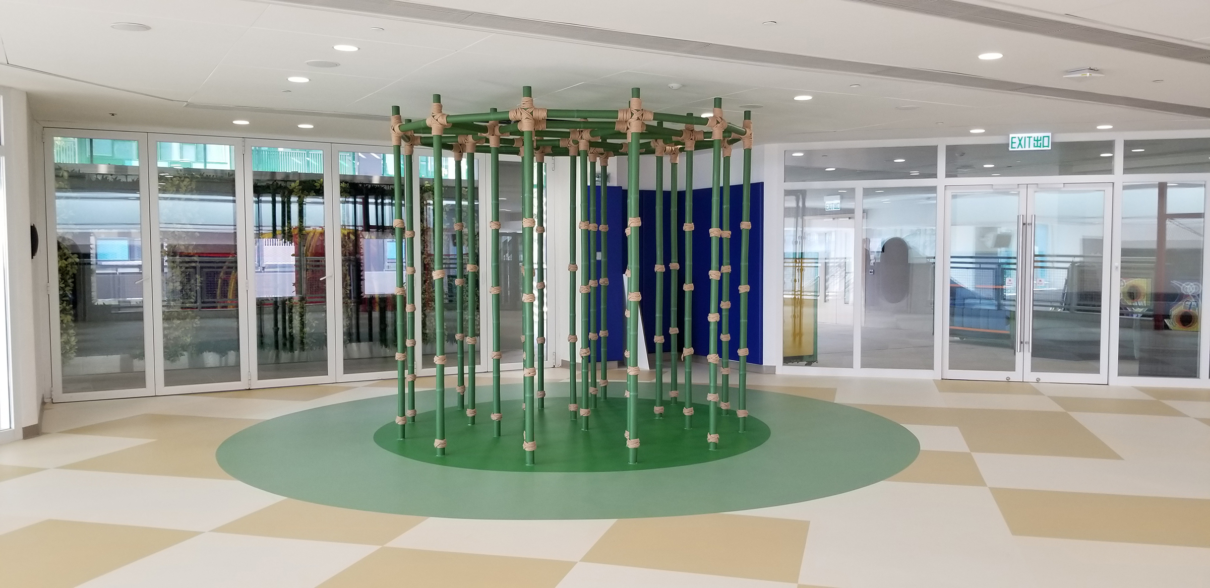 香港国际小学新校舍巨型灯笼游乐场丨中国香港-23