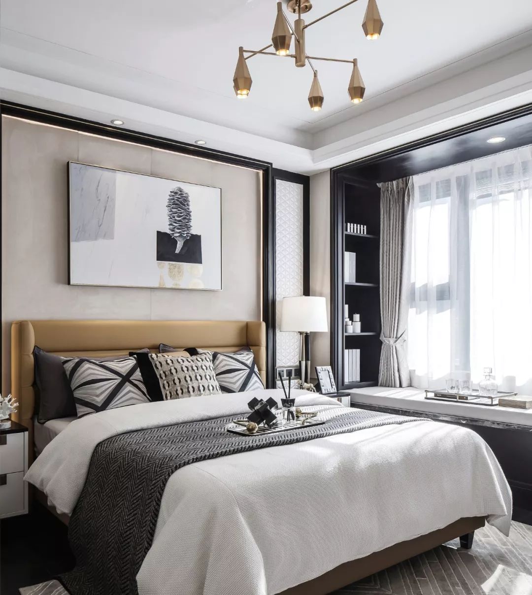 金辉白马云著样板间 | 曼哈顿轻奢，自由不羁的都市生活-20