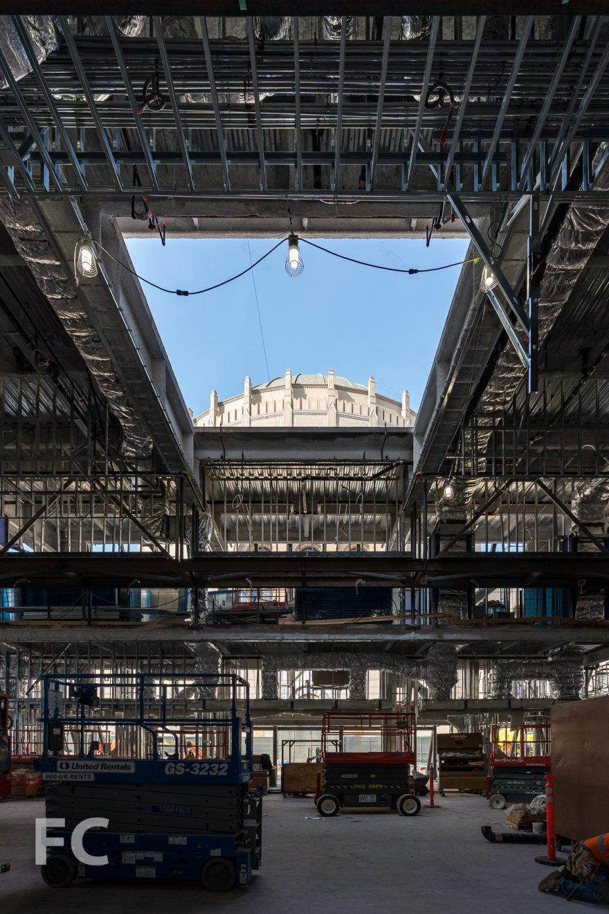 Construction Tour: Audrey Irmas Pavilion at Wilshire Boulevard Temple — FIELD CONDITION-20