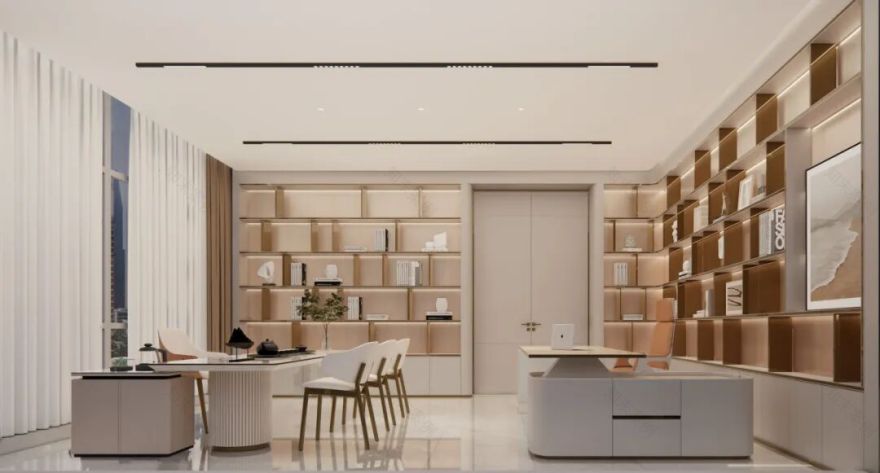 【文丰作品】卡其鹿焕新:自然人文交织的办公美学新章-64