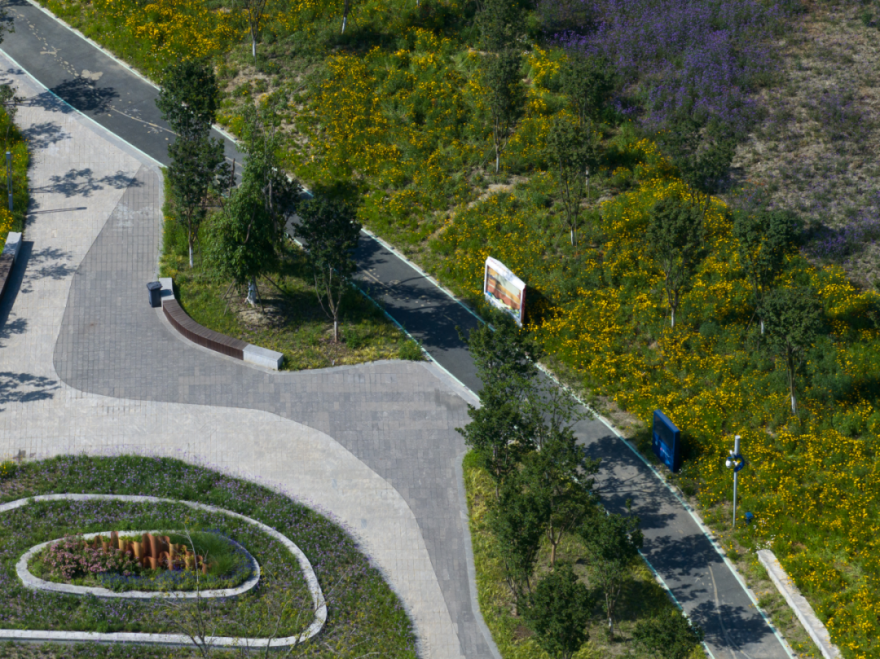 那条飘带 等你触碰:成都大运公园,BOXI柏熙标识丨中国成都丨上海柏熙标识有限公司-48