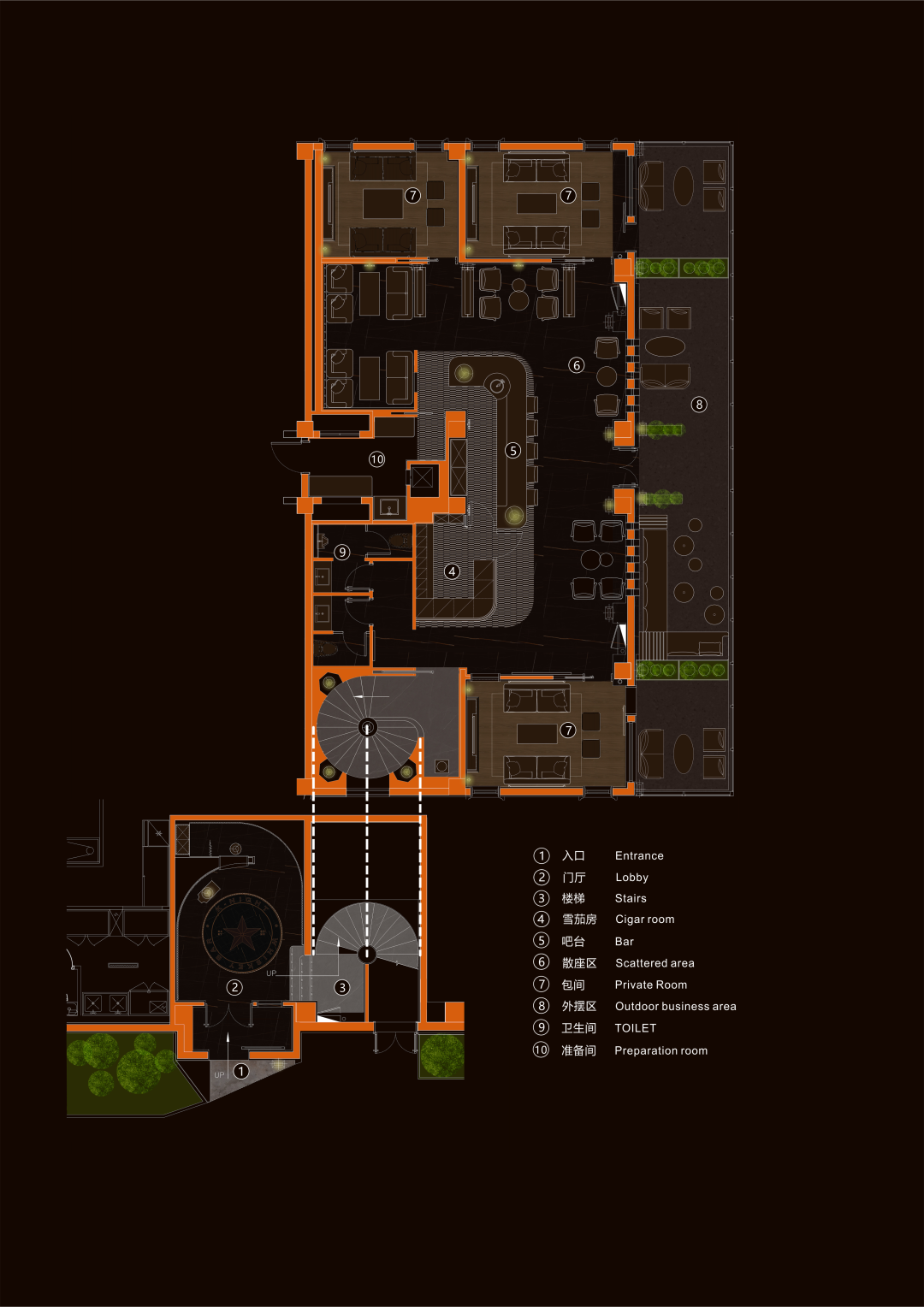 KNIGHT·bar 威士忌酒吧丨中国河北丨BDD 布道设计-27