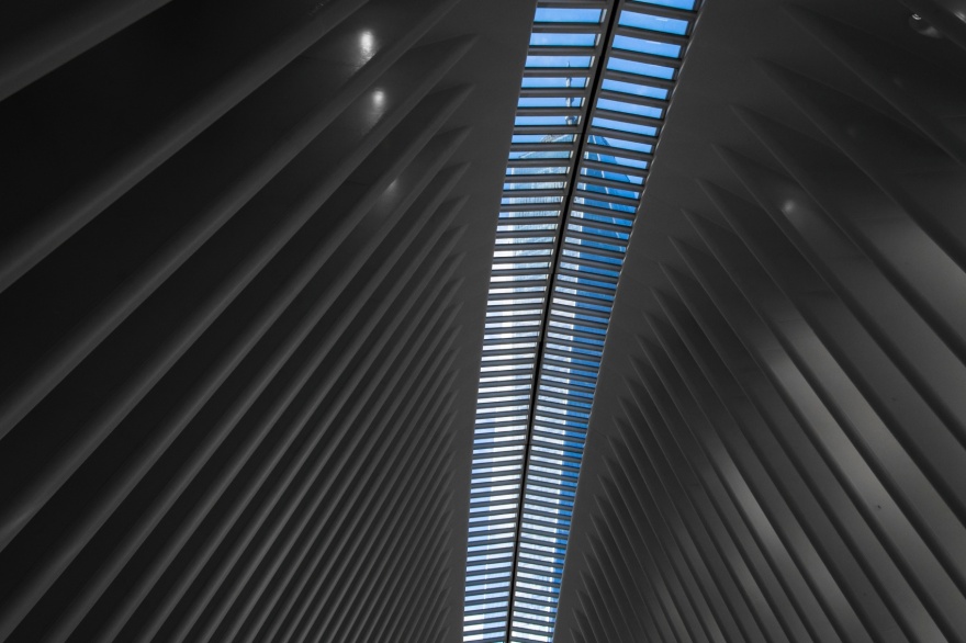 纽约世界贸易中心交通枢纽Oculus丨美国曼哈顿丨圣地亚哥·卡拉特拉瓦(Santiago Calatrava)-37