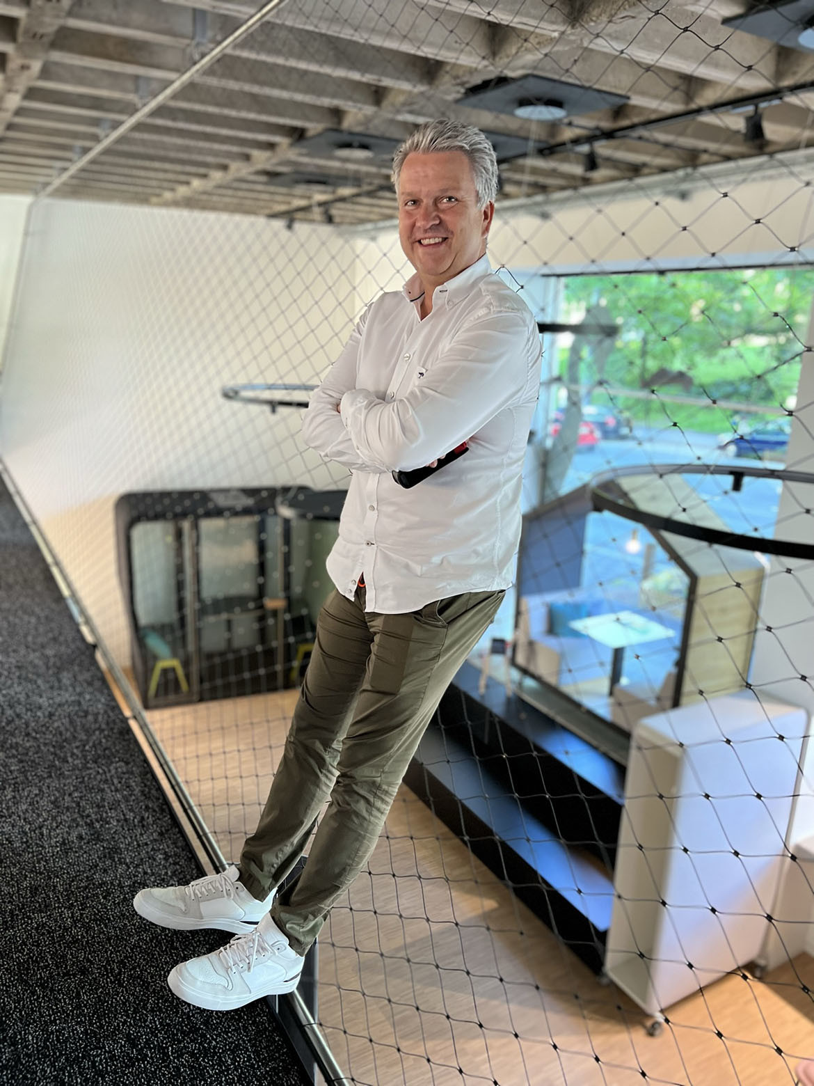 Held together by function and aesthetics: tensile mesh barriers and facades | IndesignLive-5