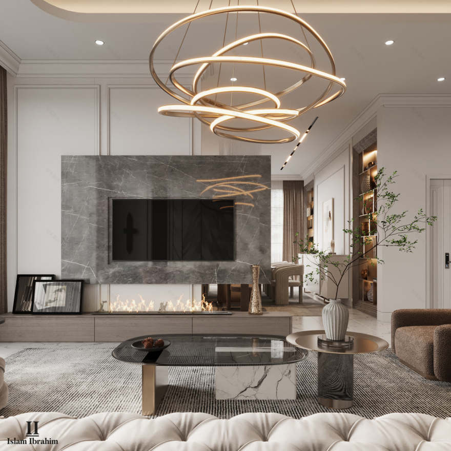 餐饮与起居区丨阿联酋丨ISLAM IBRAHIM & MUHAMMED SALAH-13