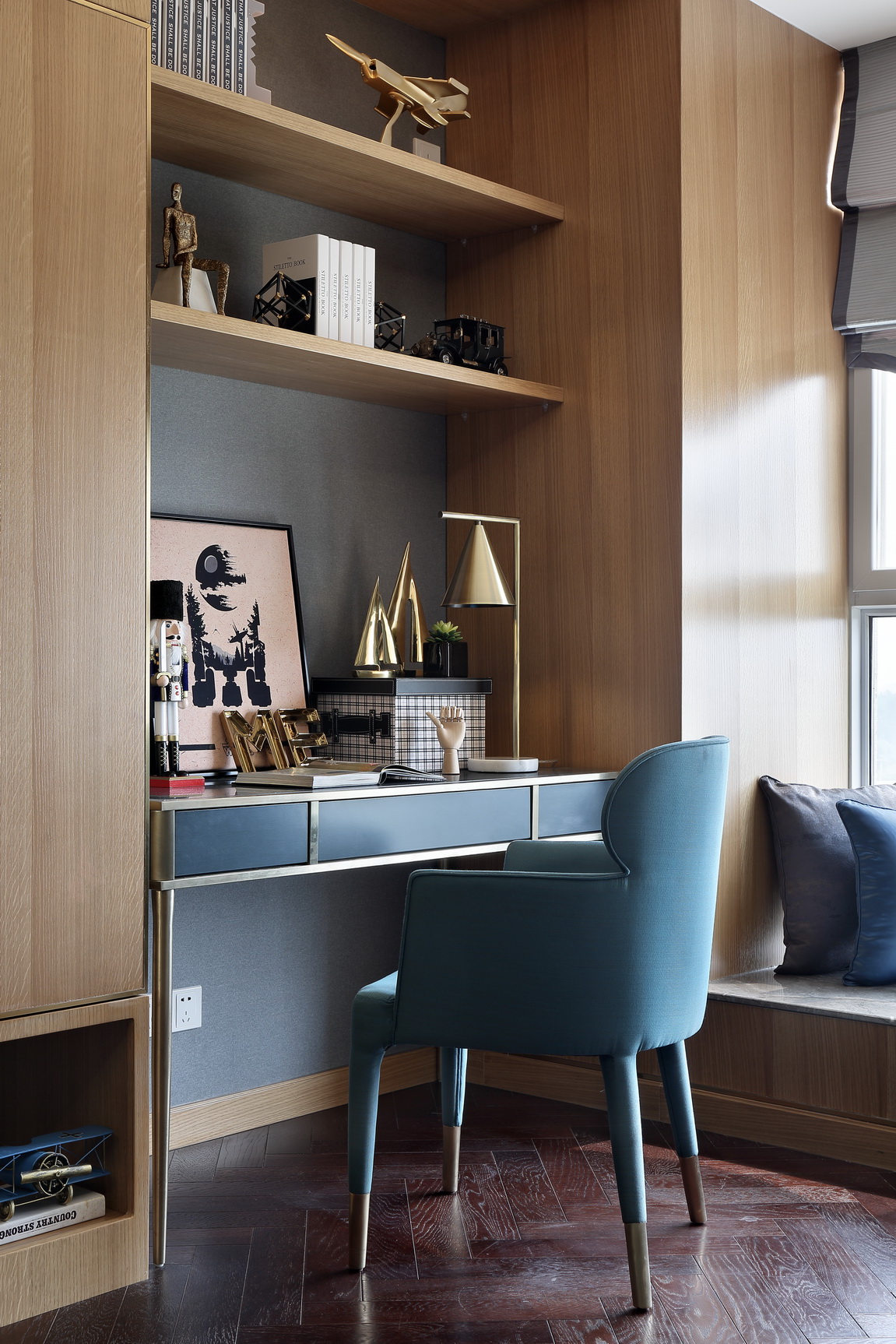 筑研设计--洛阳翡翠庄园样板间-24