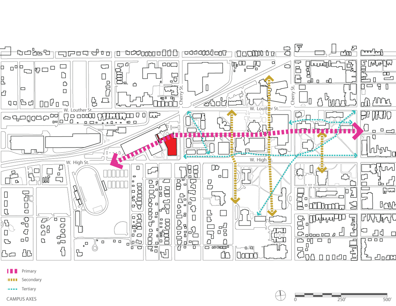 狄金森学院 Kline 中心 · 对立互补的建筑设计-42