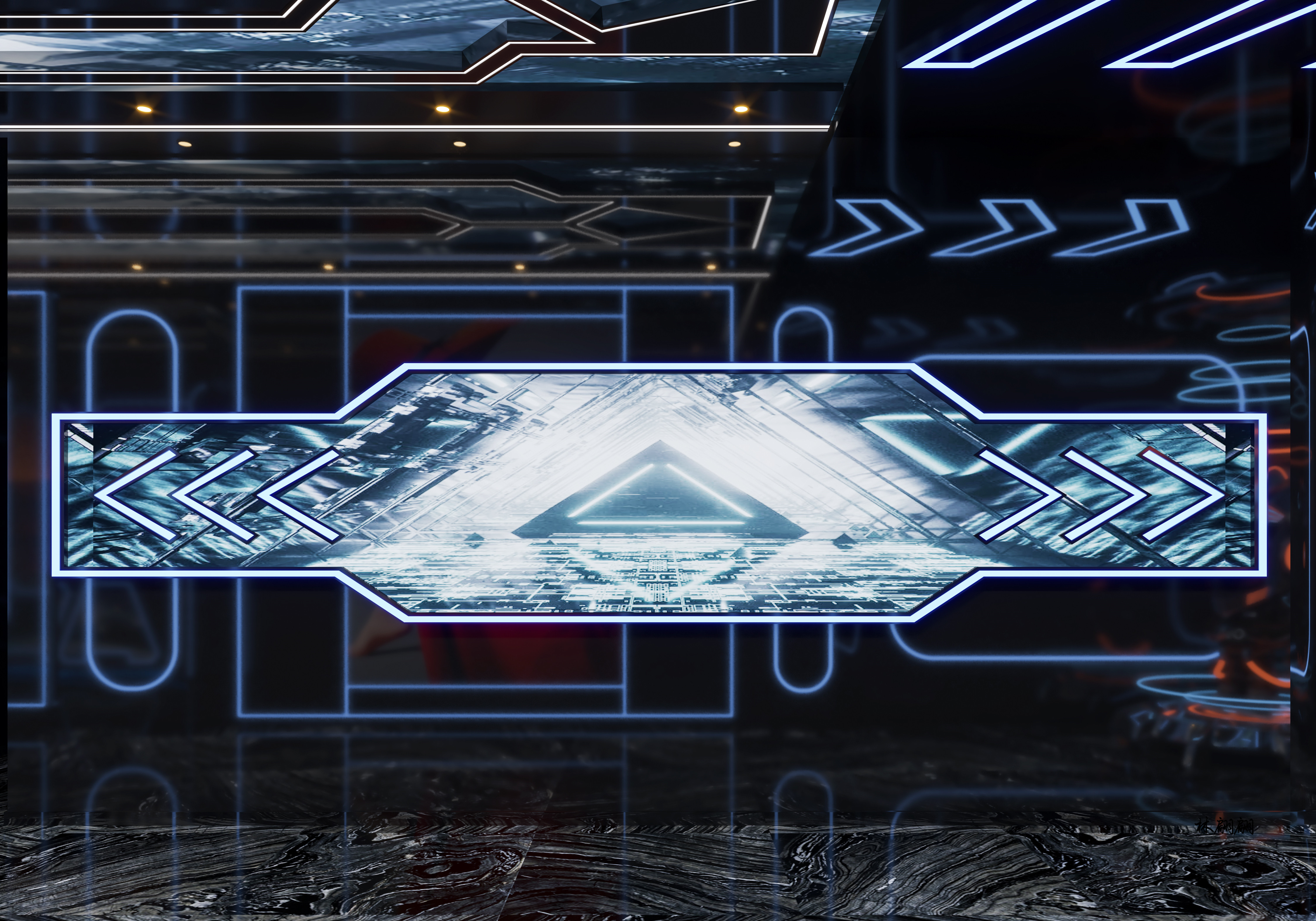 KTV设计|炫酷的灯光 迷人的夜晚-3