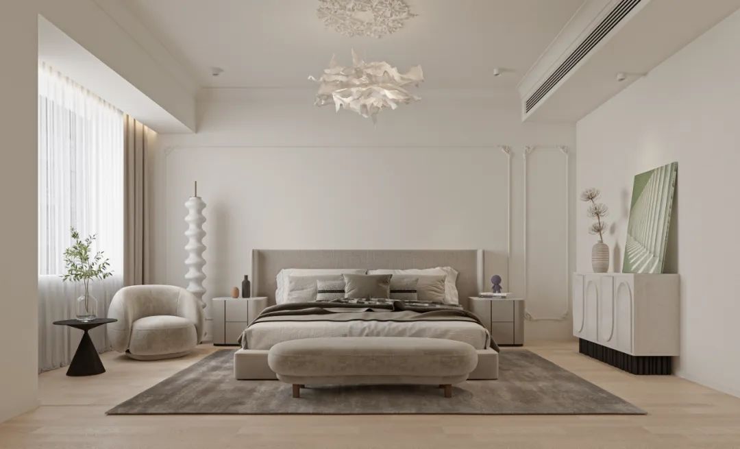 149m²极简奶油风家居空间设计丨中国长沙丨周笙笙全案设计工作室-33