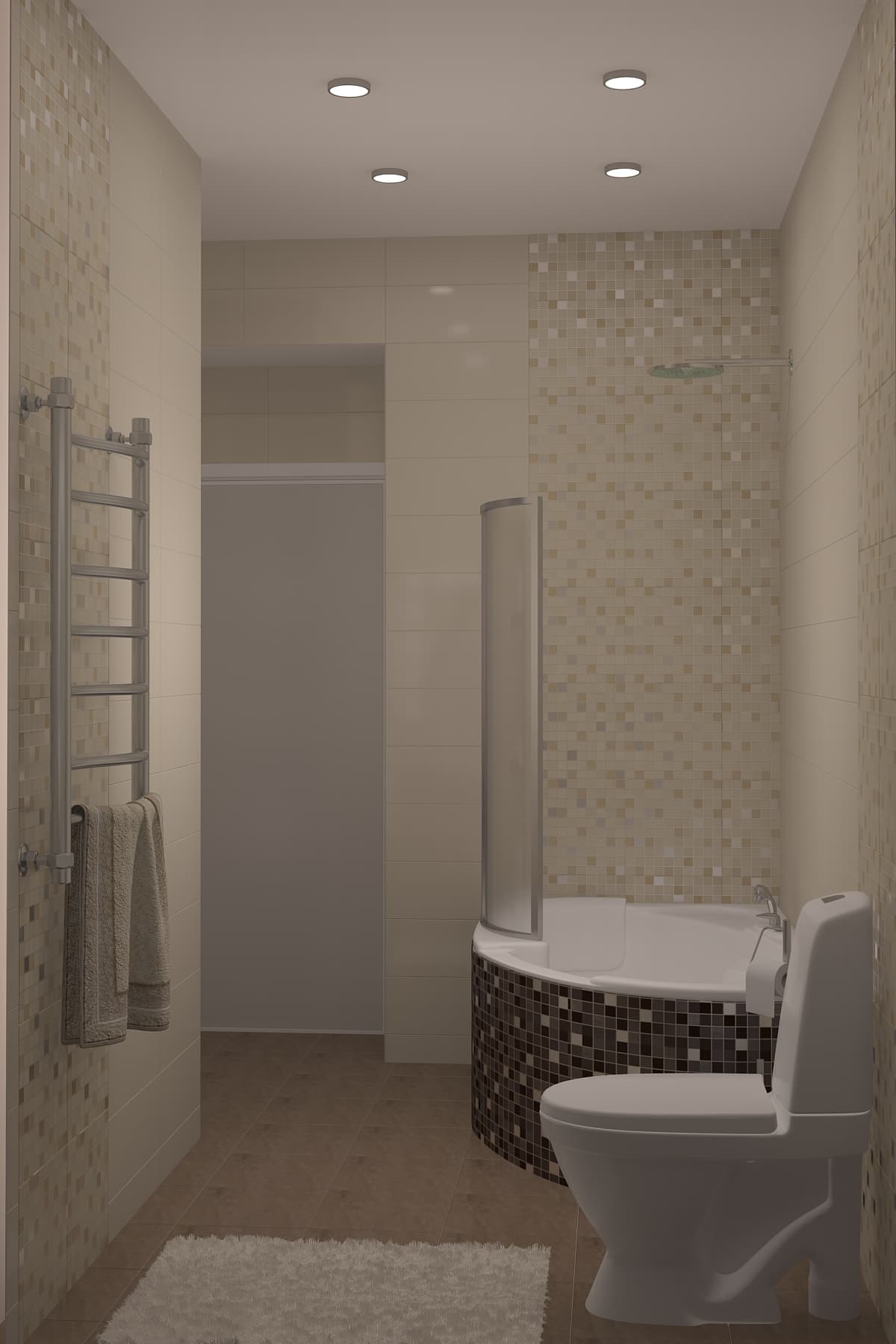 90平米Tiffany&Co风格公寓设计项目丨俄罗斯新西伯利亚丨BRERA gruppo-34