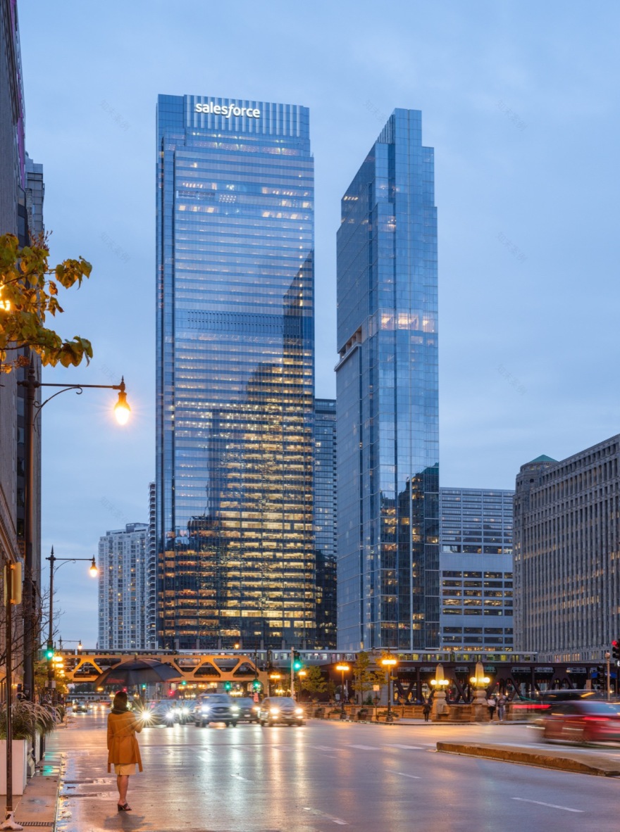芝加哥Salesforce大厦丨美国芝加哥丨Pelli Clarke & Partners-104