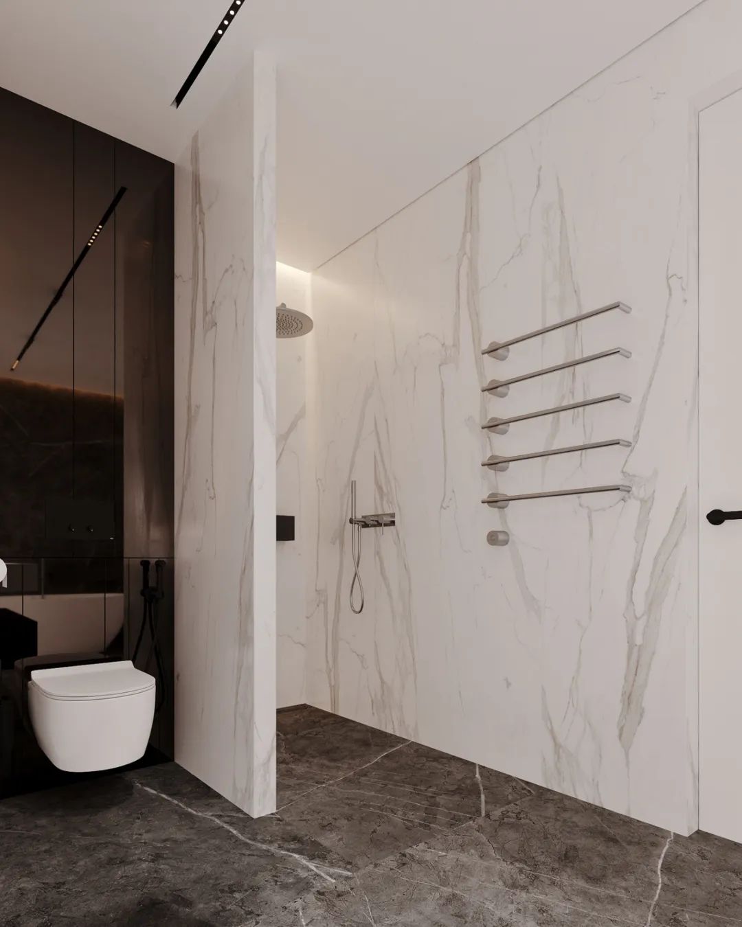 127㎡顶层复式简约干练公寓设计丨KYDE.architects-70