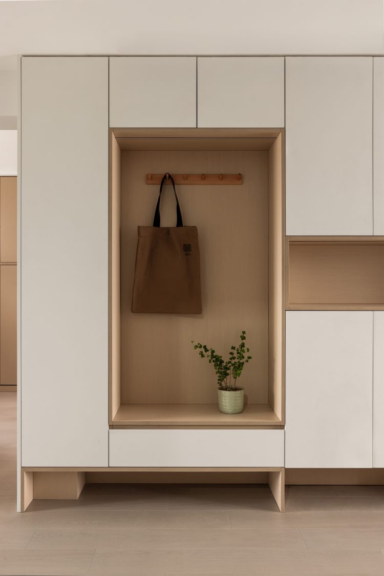 《木构》｜日式高级感 MUJI 风单身公寓丨中国上海丨简狄设计事务所-24