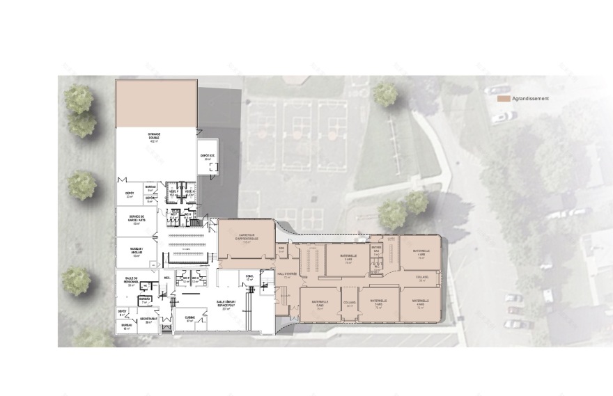 LouisSaintLaurent 学校扩建项目丨加拿大丨STGM 建筑事务所,Ateliers Architecture-37