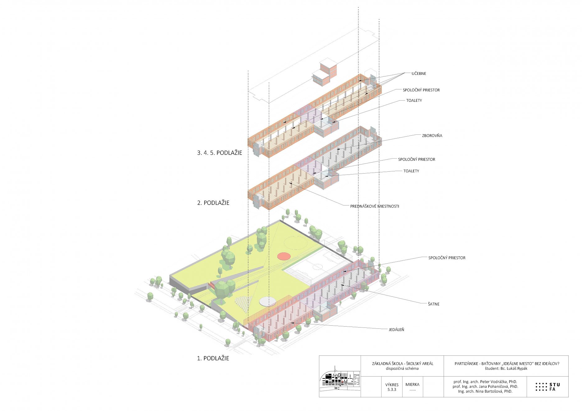 Partizánske  Baťovany工业区复兴设计方案丨斯洛伐克丨Bc. Lukáš Rypák等三人团队,与教授合作-82