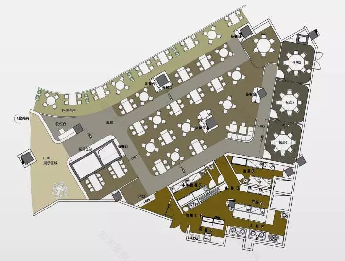 新东方主义餐厅设计 | 湘域龙湖 U 城店-13