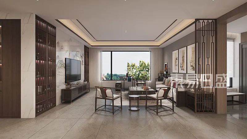 189㎡新中式风大宅，禅意国风美学-19