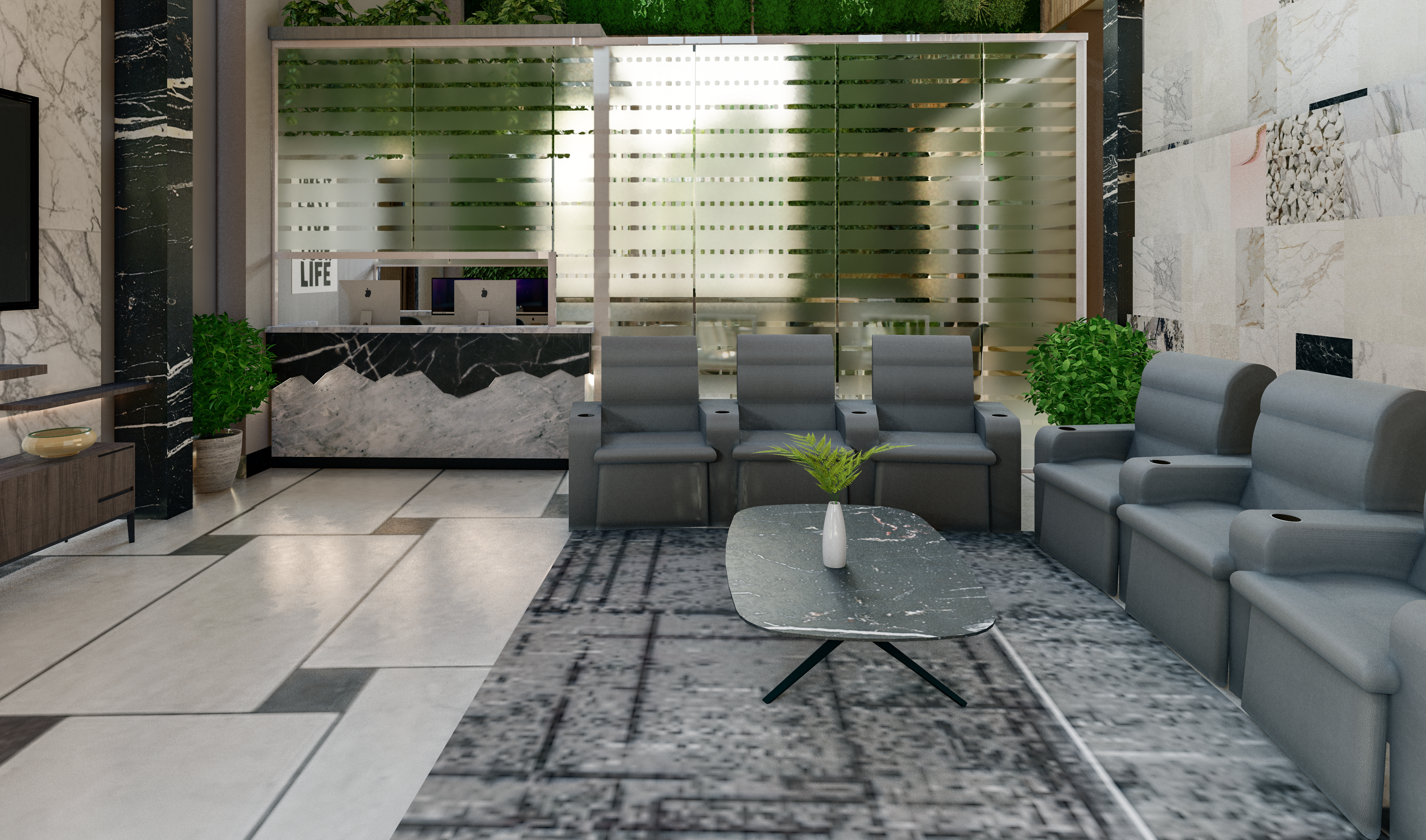 Marble factory office -renovation- SHARJAH-6