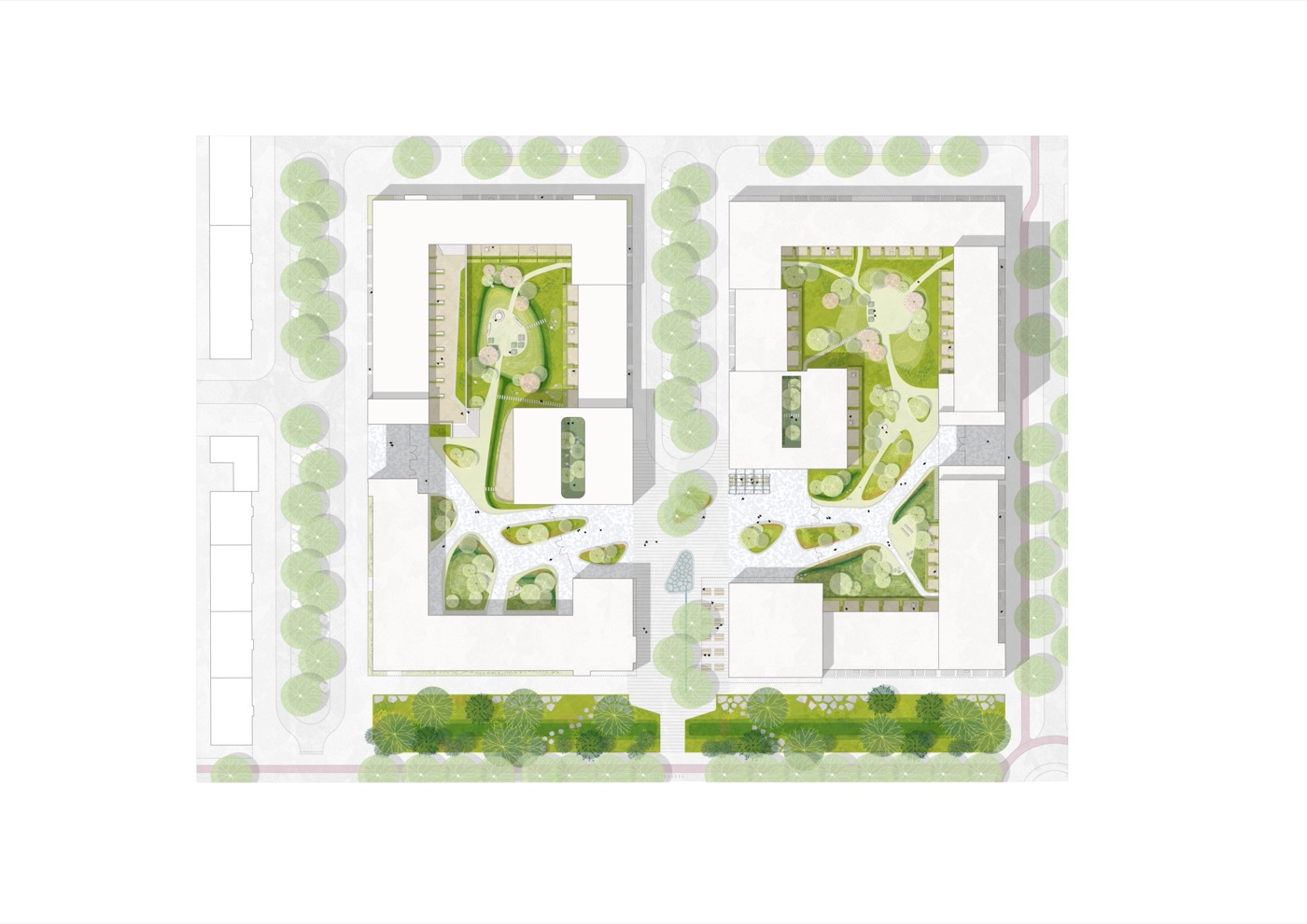 绿意盎然的城市校园 · 阿姆斯特丹 Lieven 公寓丨荷兰阿姆斯特丹丨Bureau B+B-21