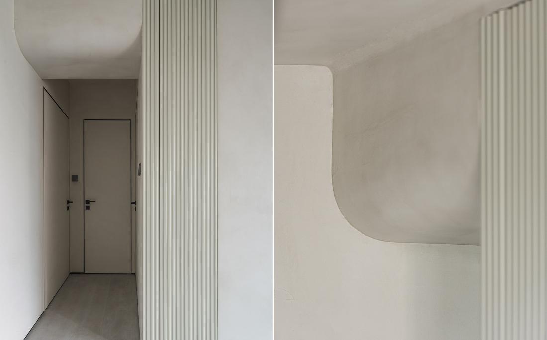 111㎡四口之家,低奢自然简约空间改造记-25