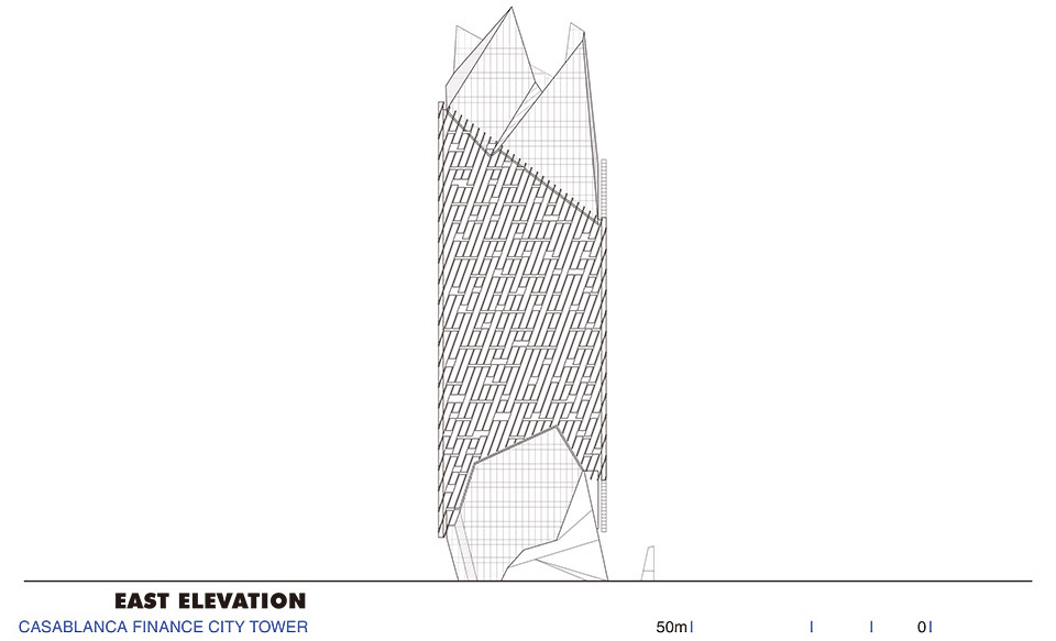 卡萨布兰卡金融城大厦丨摩洛哥卡萨布兰卡丨Morphosis-49