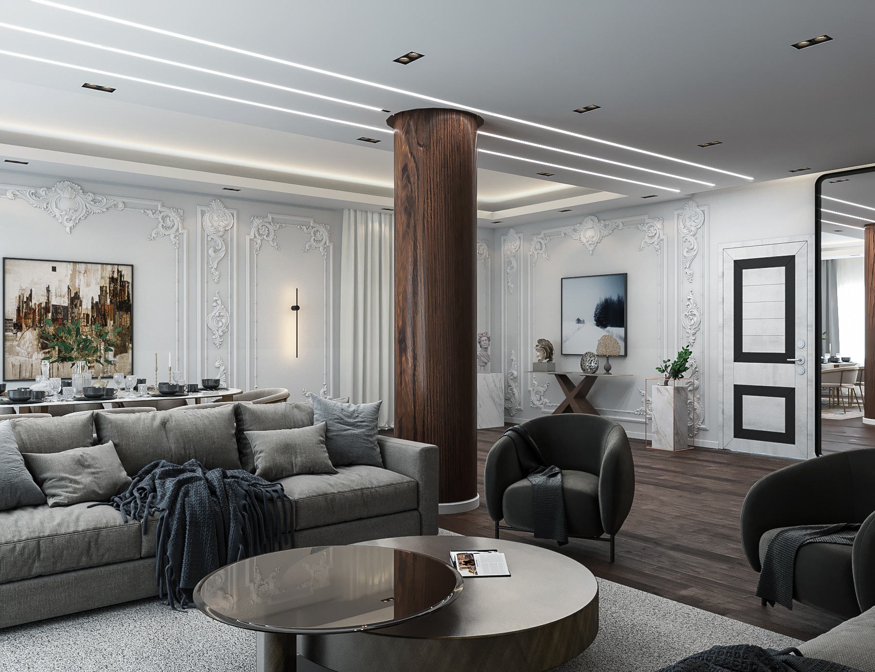 Neo Classic Reception & Dinning Area-4