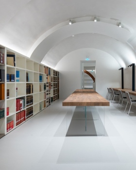 Camaldoli 图书馆室内设计丨意大利丨Studio Menichetti+Caldarelli 建筑事务所