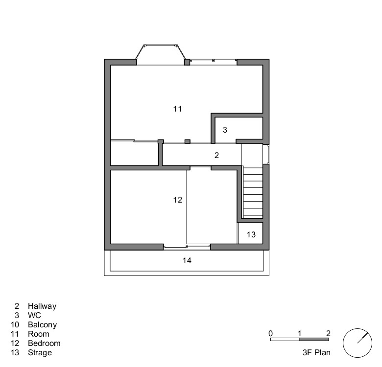 吹田房屋翻新丨日本丨FujiwaraMuro Architects-31