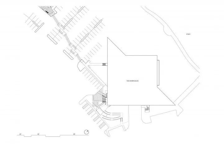 加州布里斯班滨海大道办公大楼室内外改造-39