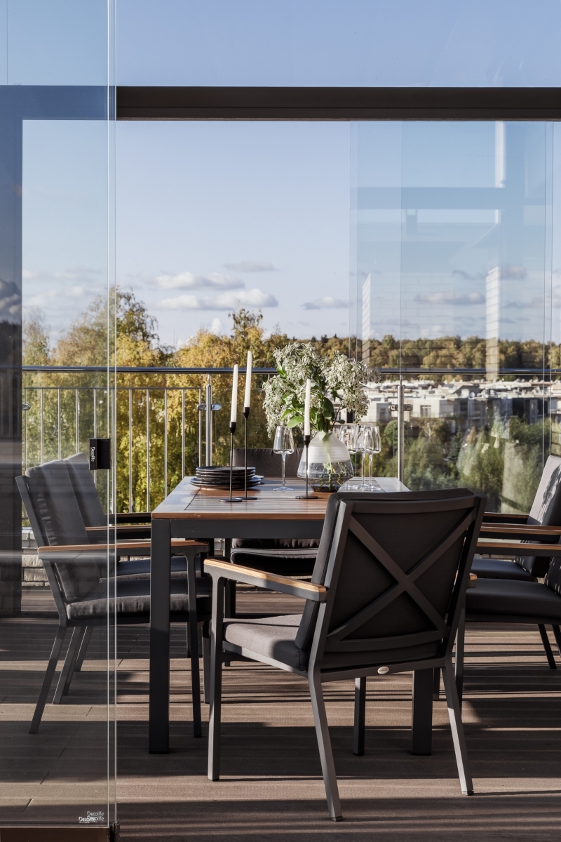 莫斯科郊外带露台的年轻家庭公寓设计丨俄罗斯莫斯科丨设计师安娜·马克西莫娃-20