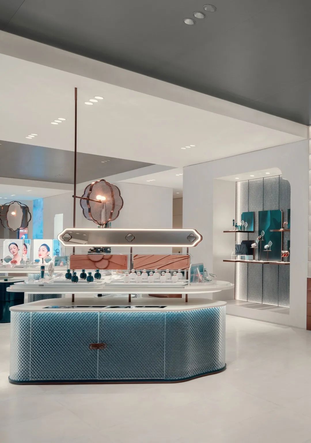 花西子「隐园」全球首家线下旗舰店丨中国杭州丨leaping creative 立品设计-25