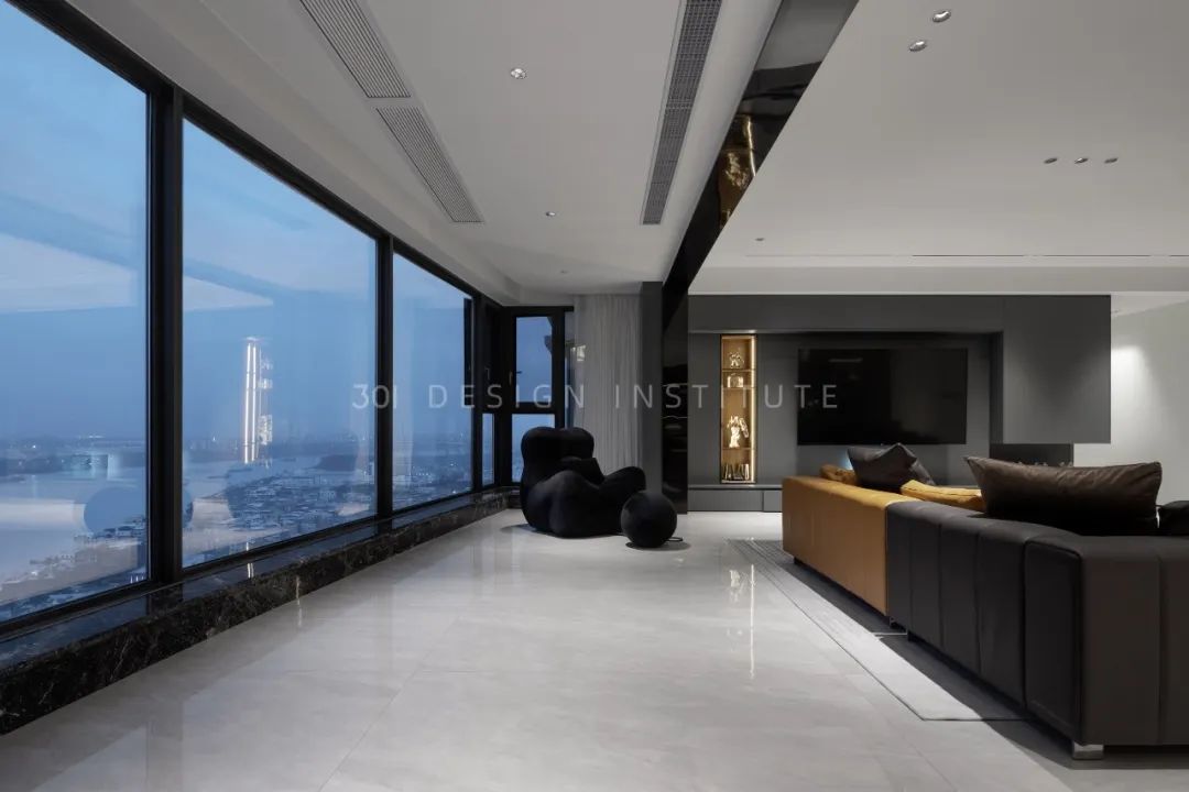 极简黑的魅力 · 广州番禺区的冷静之家丨中国广州丨301 设计研究所-14